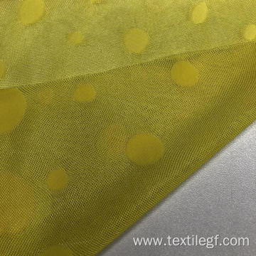 Jacquard Knitting Fabric (Yellow)